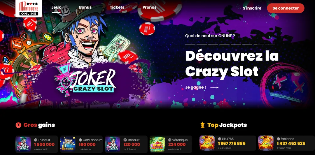 Le casino Partouche en ligne